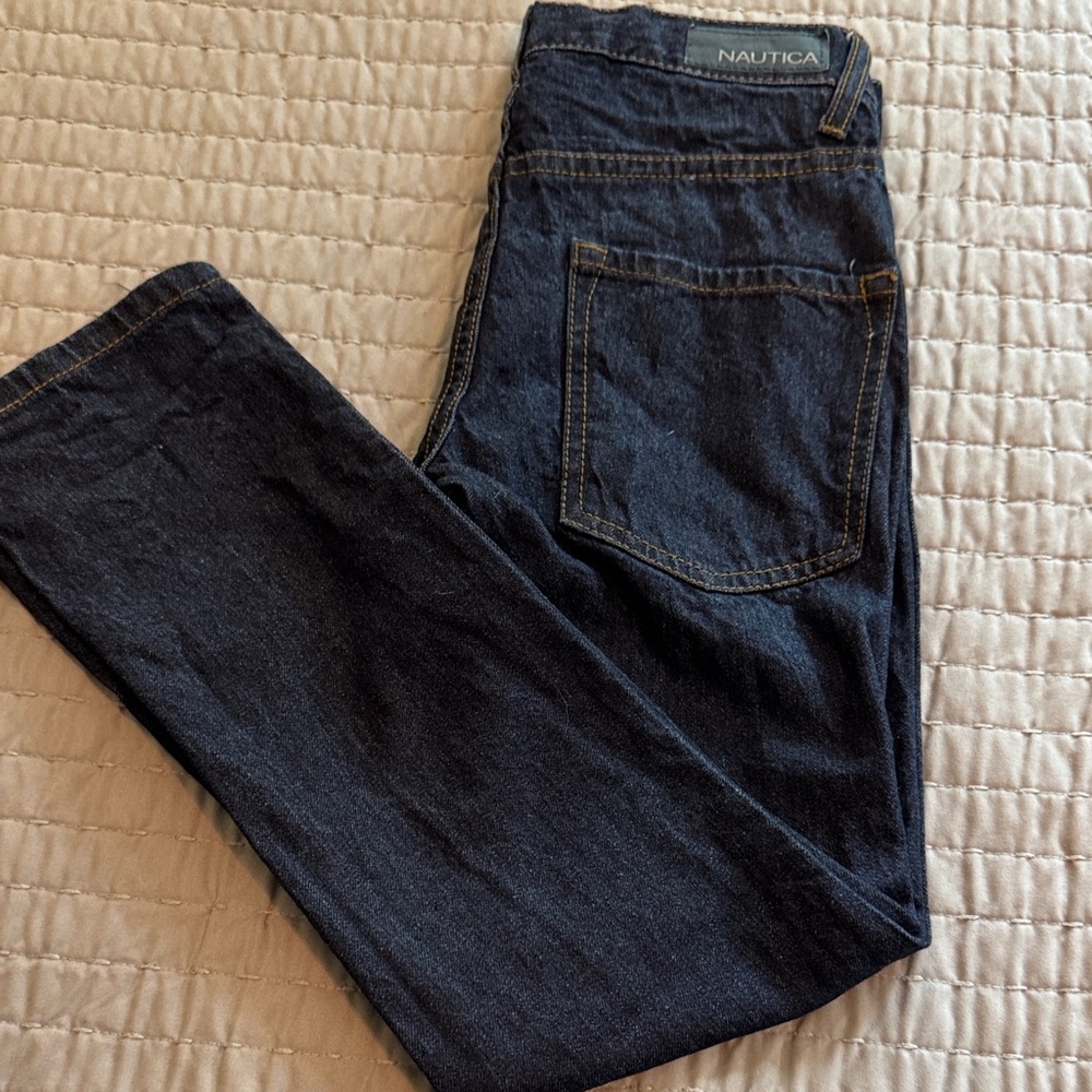 Nautica Boy’s Deep Indigo Skinny Jeans Size 8